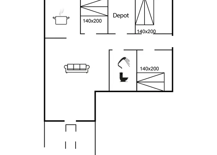 Magga - 3-2km From The Sea By Interhome Дом отдыха *